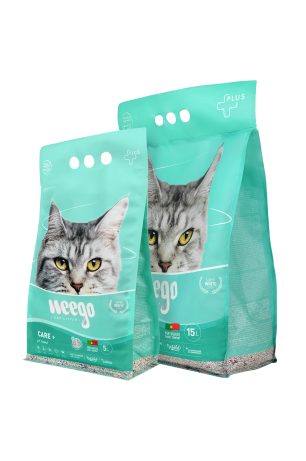 Areia Gato Aglomerante Care + de bentonite natural